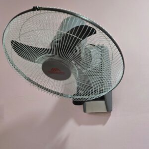 HOME SONIC 16” Rechargeable Wall Fan + LED Light (MET – 8162L)