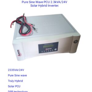 MICROTEK PURE SINE WAVE PWM 2.3kVA/24V HYBRID SOLAR INVERTER