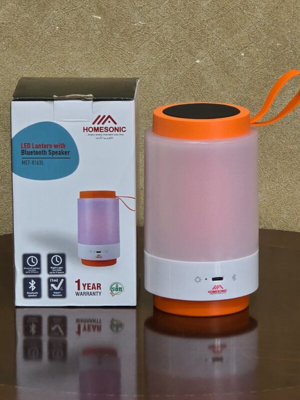HOME SONIC Lighting and Bluetooth (MET – 8163L)