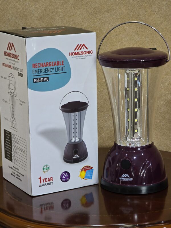 HOME SONIC Rechargeable Light (MET – 8169L)