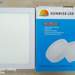 Sunrise 24W LED Panel Light- surface square