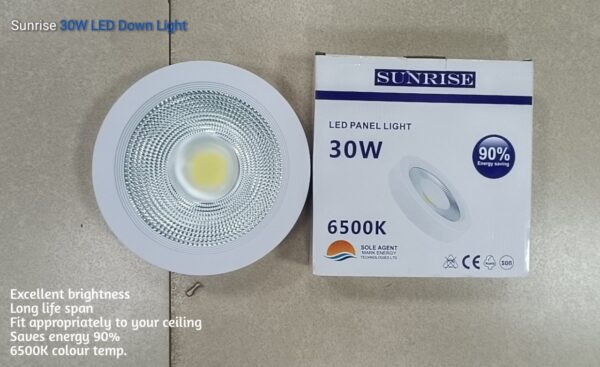 Sunrise LED Panel Light 30W Surface COB