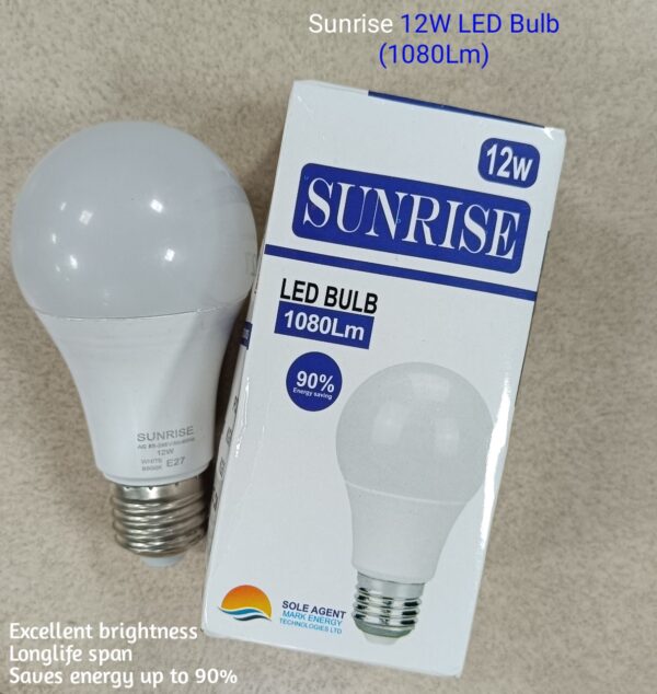 Sunrise 12LED Bulb 1080Lm