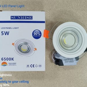 Sunrise LED Panel Light 5W POP glass
