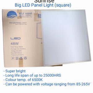 SUNRISE BIG LED PANEL LIGHT (Square)