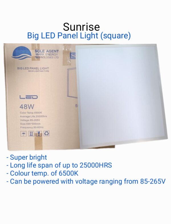 SUNRISE BIG LED PANEL LIGHT (Square)