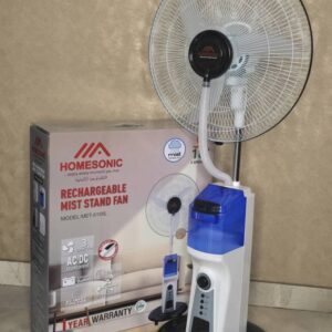 HOMESONIC RECHARGEABLE MIST STAND FAN (MET- 8185L)